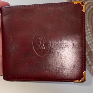 Elegant Burgundy Leather Wallet